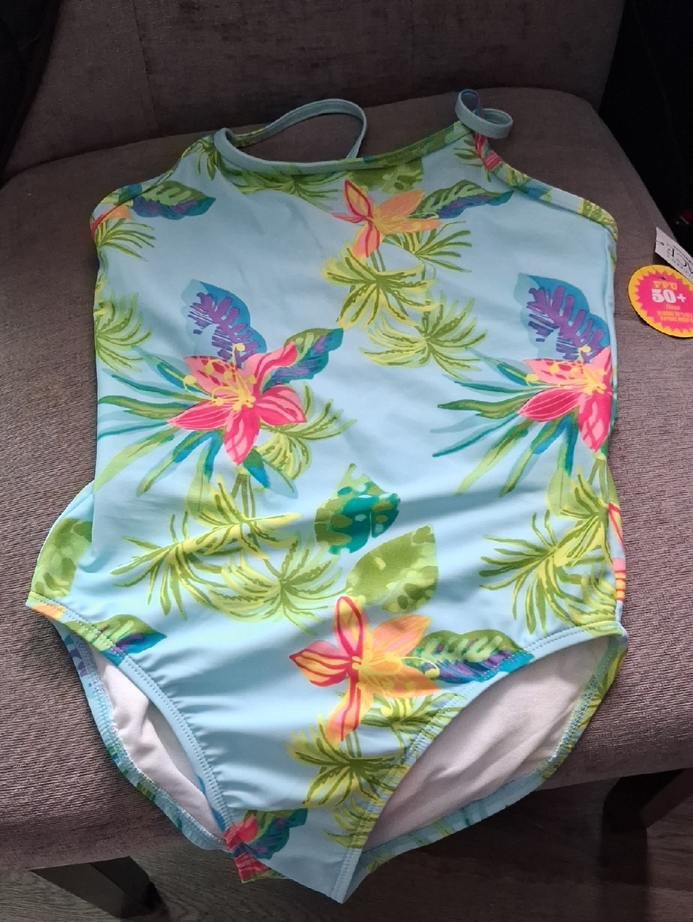 The Children's Place Kids' SPF 50+ Sun Protection Tag - Yellow & Pink